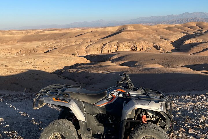 Quad and Dinner Show at Agafay Desert