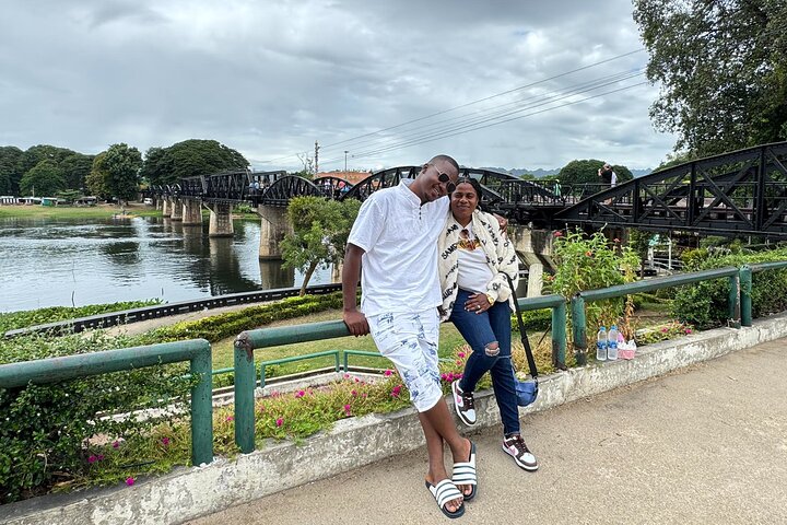 Kanchanaburi Erawan Waterfall and Train Along Death Railway Tour