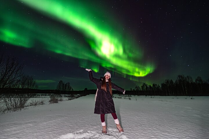 Rovaniemi: Northern Lights - Free Photos, 100% Guaranteed Refund
