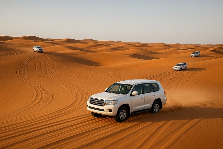 Vip Desert Safari Dubai with Home Pickup-Camel Ride-Dinner&Shows