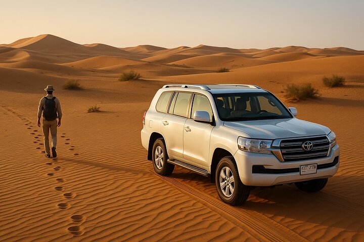 VIP Red Dune Safari with 4x4 Pick/Drop,CamelRide,BBQ Dinner,Shows