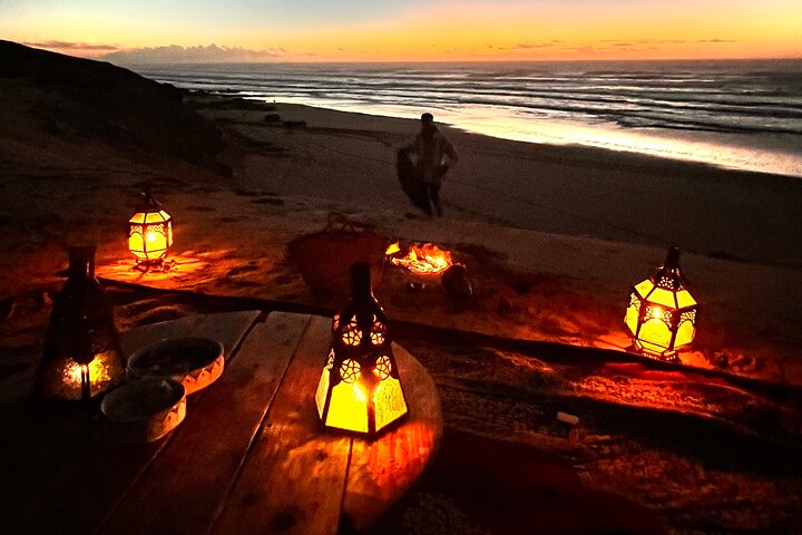 Essaouira Sunset Tour: Sidi M’barek Waterfall,Coastal Walk&Dinner