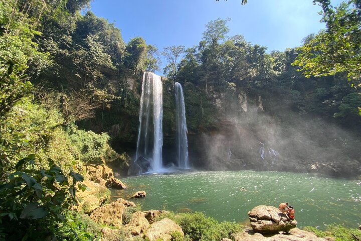 Waterfalls Agua Azul and Misol-ha