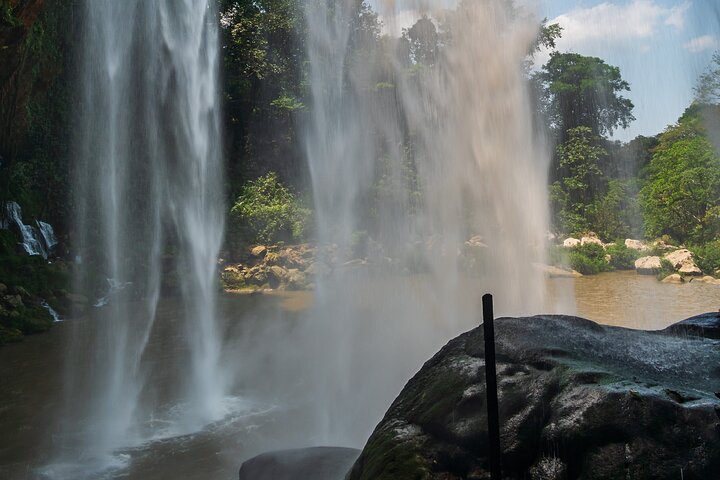 Waterfalls Agua Azul and Misol-ha