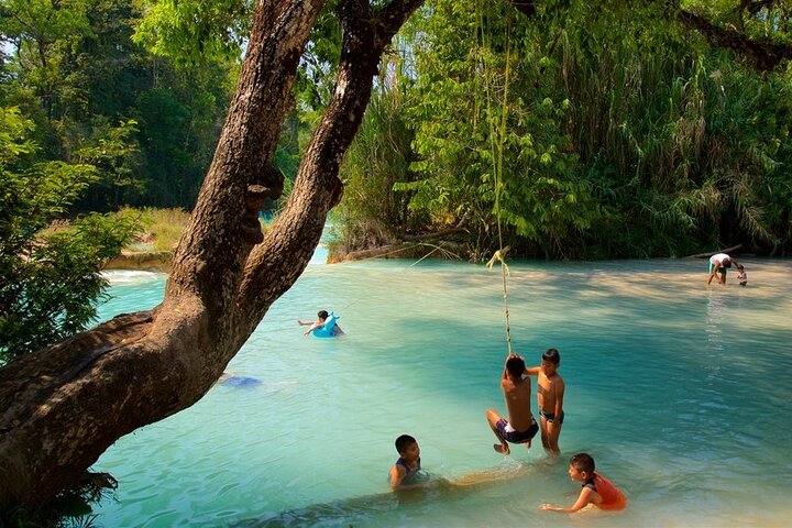 Waterfalls Agua Azul and Misol-ha