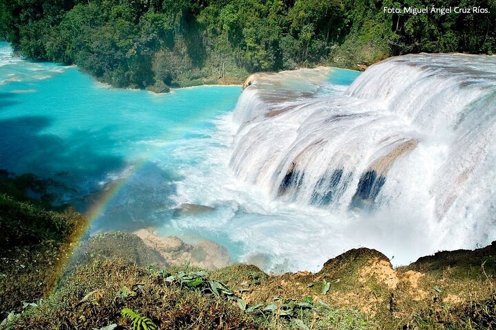Waterfalls Agua Azul and Misol-ha