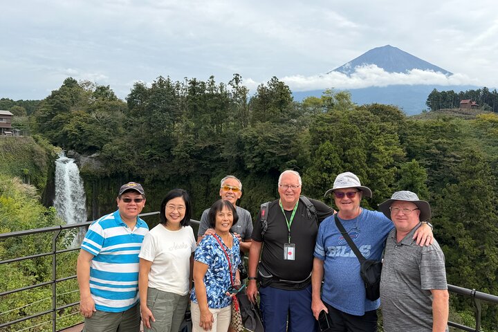 Fuji Highlights Group Car Tour by Shimizu Port with Local Guide