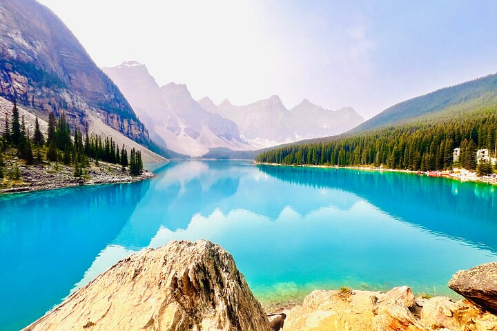 Lake Louise, Moraine, Emerald Lake, Johnston Canyon, Banff Town