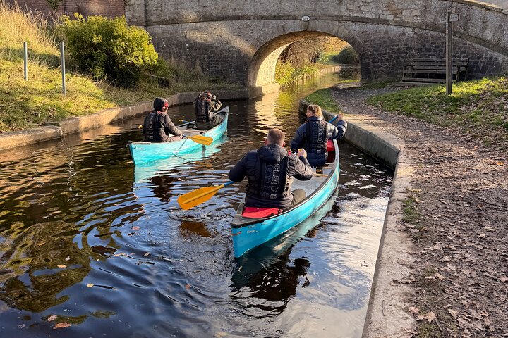 Small Group Pontcysyllte Aqueduct Canoe Trip