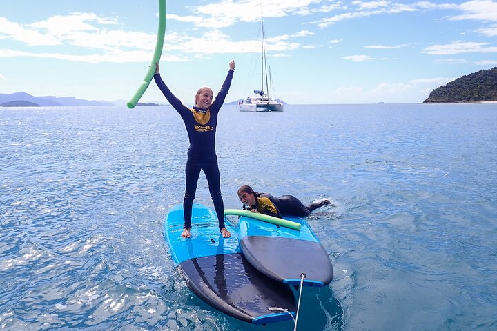 Whitsunday Islands Sail, SUP & Snorkel Tour-Small group