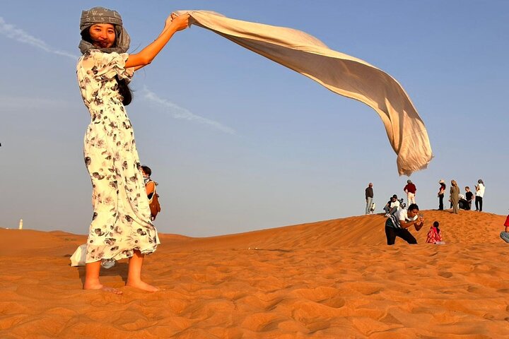 Vip Desert Safari Dubai with Pick&Drop Camel Ride Shows & Dinner
