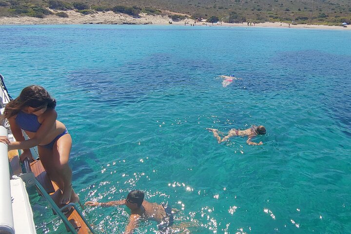 Antiparos & Despotiko Kaiki Cruise — Coves, Swim & BBQ