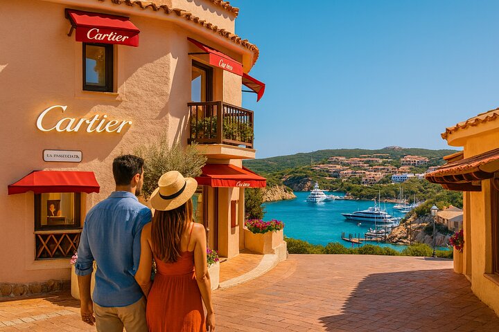 Small Group Costa Smeralda : Porto Cervo & San Pantaleo + Pickup