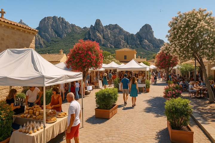Small Group Costa Smeralda : Porto Cervo & San Pantaleo + Pickup