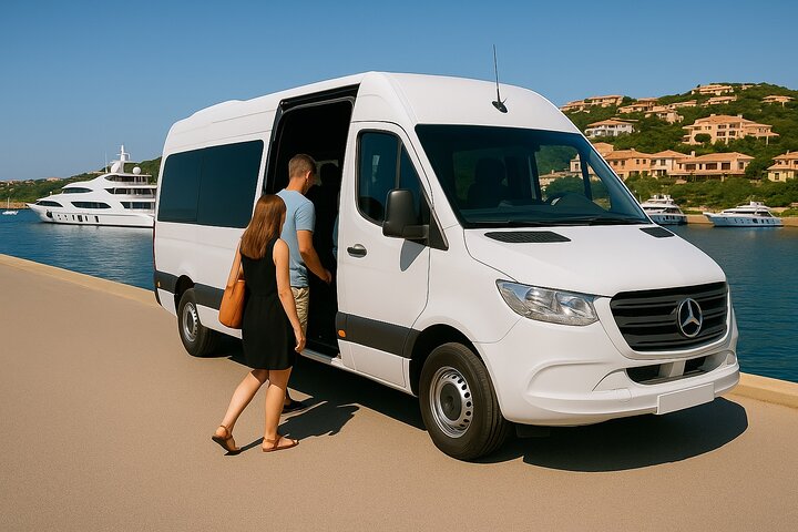 Small Group Costa Smeralda : Porto Cervo & San Pantaleo + Pickup