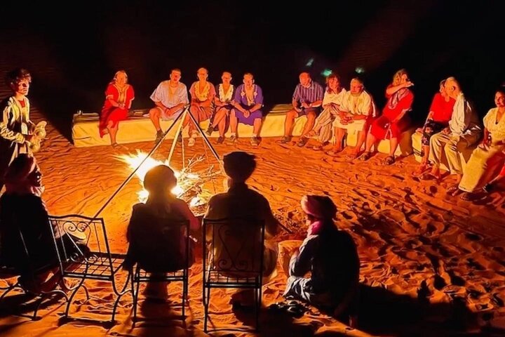 Merzouga Luxury Desert Camp with Camel Ride