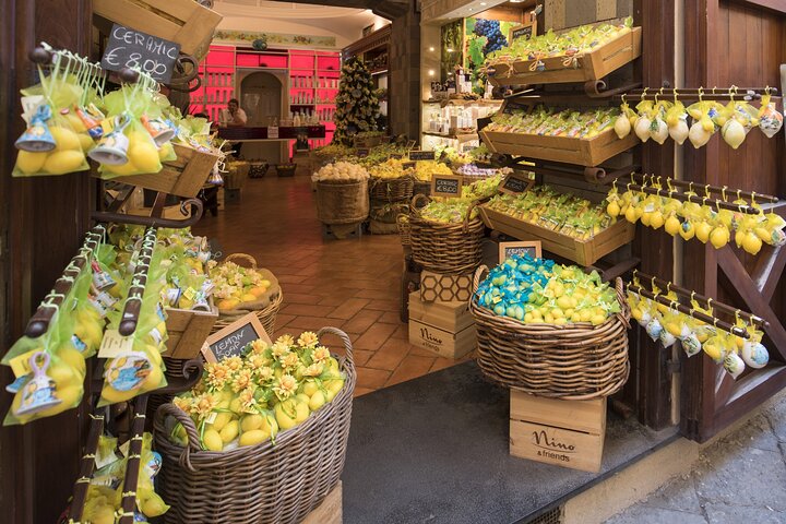 Sorrento, Positano & Amalfi Bus Tour & Boat from Naples