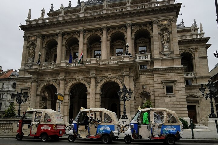 Private Budapest TukTuk Tour: Custom Route, Hotel Pickup