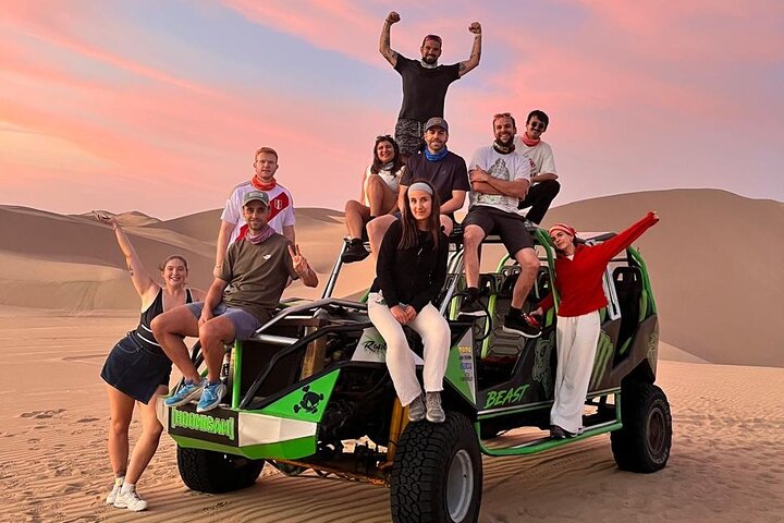 From Ica to Huacachina: Buggy and Sandboarding Tour with Sunset