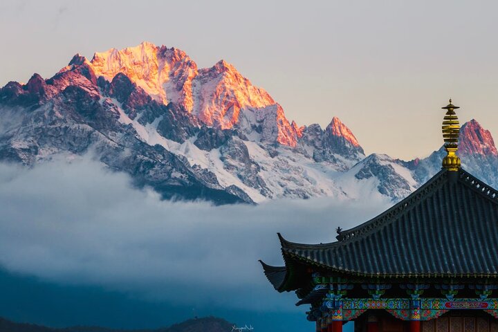 Jade Dragon Snow Mountain Glacier Cableway with Scenic Train Tour