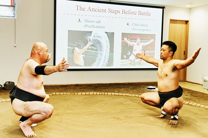 Osaka Sumo Experience with Live Show and Audience Challenge