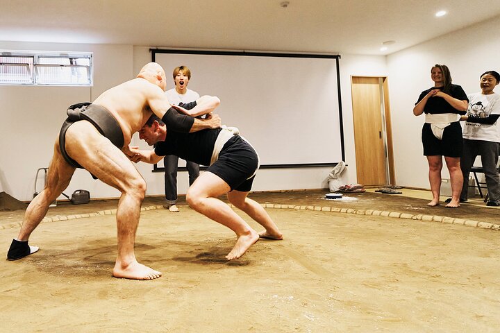 Osaka Sumo Experience with Live Show and Audience Challenge
