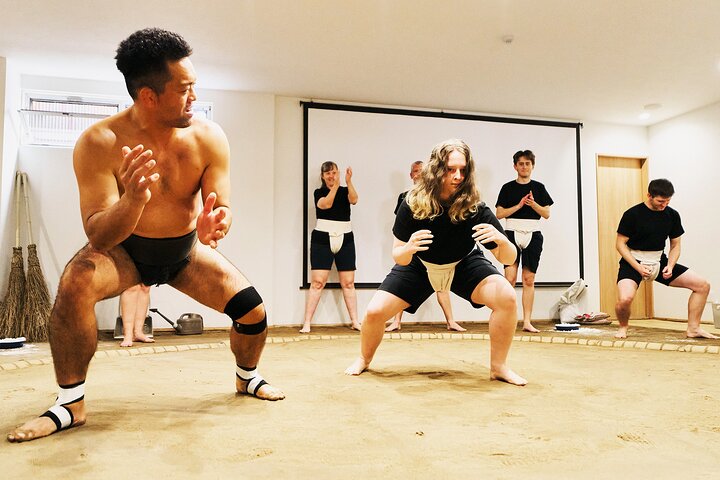Osaka Sumo Experience with Live Show and Audience Challenge