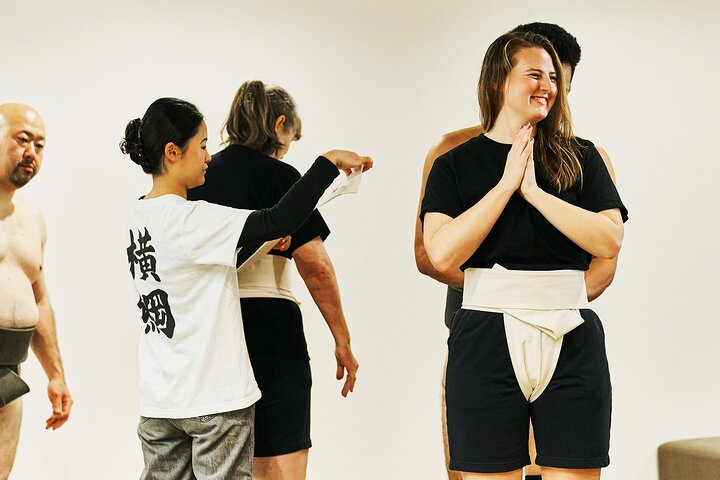 Osaka Sumo Experience with Live Show and Audience Challenge