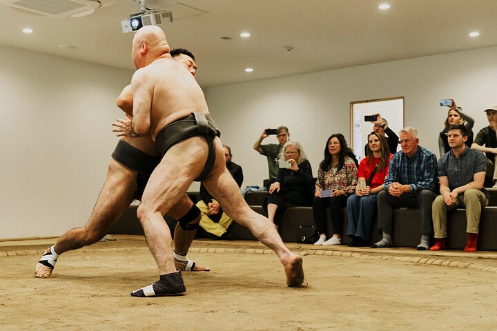 Osaka Sumo Experience with Live Show and Audience Challenge