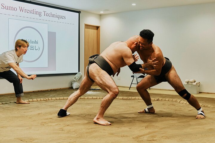 Osaka Sumo Experience with Live Show and Audience Challenge