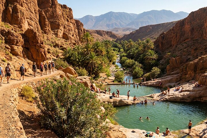 Paradise Valley Excursion with Botanical Garden & Berber Breakfast