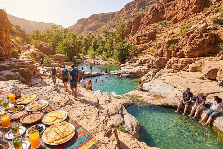 Paradise Valley Excursion with Botanical Garden & Berber Breakfast