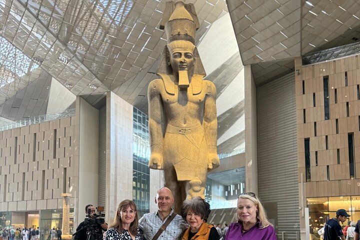Best of Cairo Private Giza Pyramids, Sphinx and Grand Museum Tour