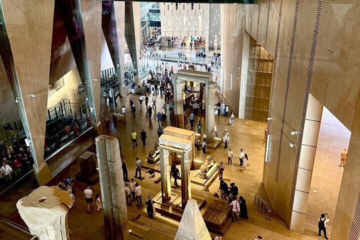 Best of Cairo Private Giza Pyramids, Sphinx and Grand Museum Tour