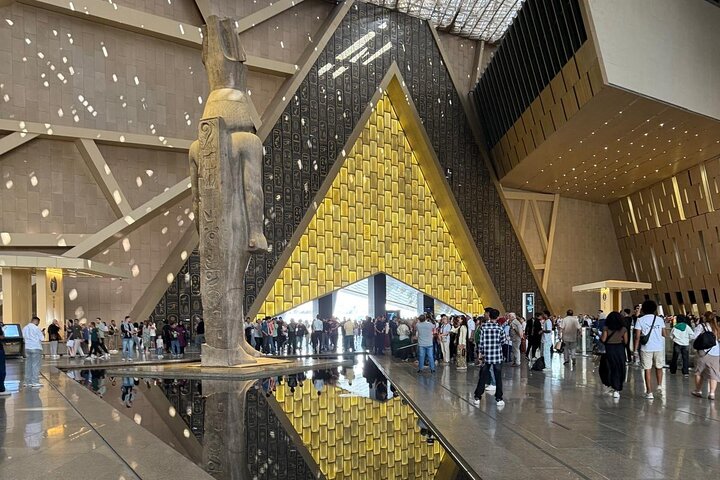 Best of Cairo Private Giza Pyramids, Sphinx and Grand Museum Tour