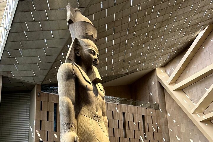 Best of Cairo Private Giza Pyramids, Sphinx and Grand Museum Tour