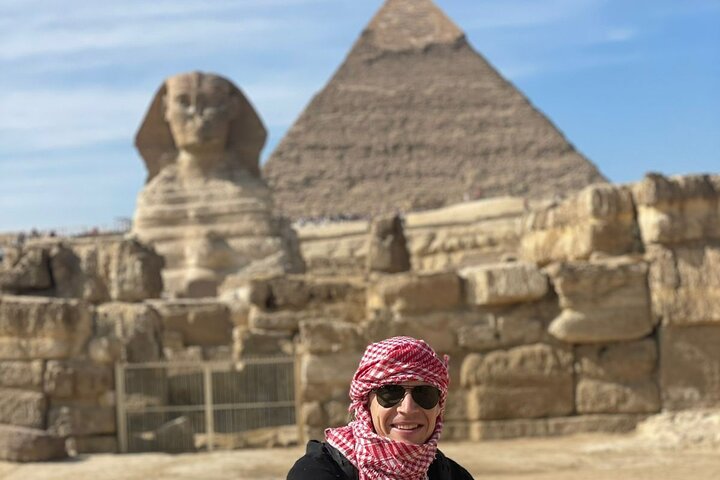 Best of Cairo Private Giza Pyramids, Sphinx and Grand Museum Tour