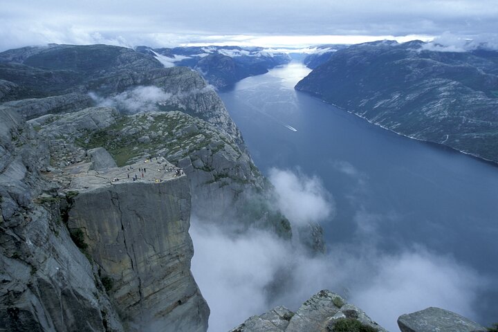 Stavanger Silent Lysefjord and Pulpit Rock Cruise by Hybrid Boat