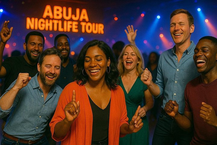 Abuja Nightlife Experience Rooftop Bar Club and Suya Night Tour