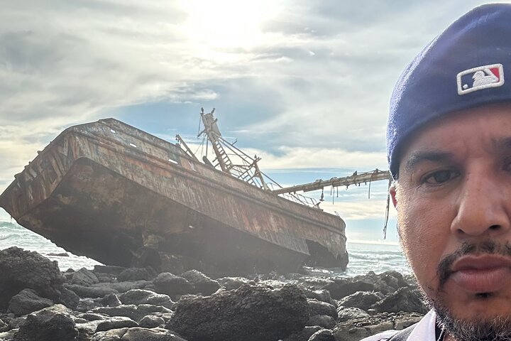 Explore rosarito & cove/ secret places grounded boat