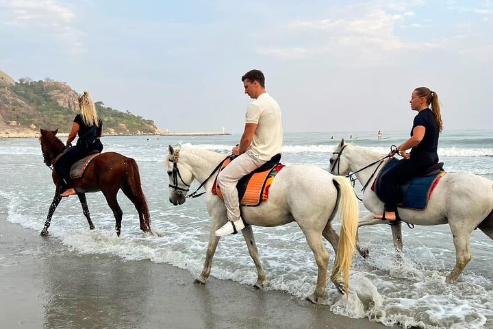 Hua Hin Beach and Trail Horseback Riding Experience