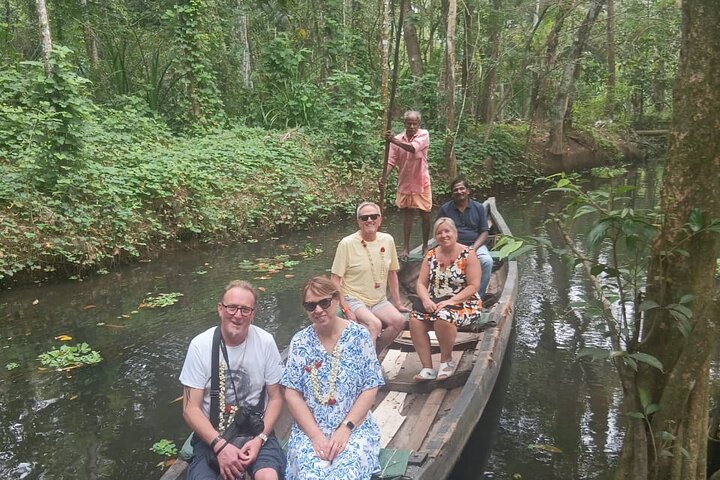 Full Day Backwater Village Punting Boat Cruise