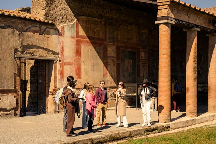 Pompeii Tour & Lunch with Wine Tasting Experience
