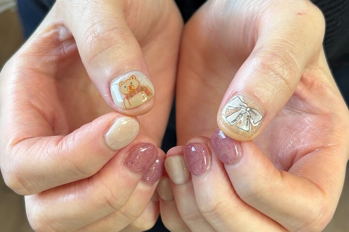 Korean Lash Lift & Gel Nail Art by Local Artist (Gyeongju)