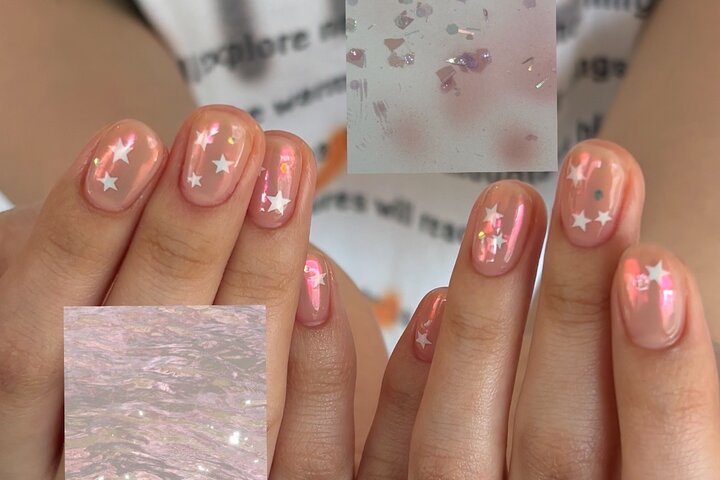 Korean Lash Lift & Gel Nail Art by Local Artist (Gyeongju)