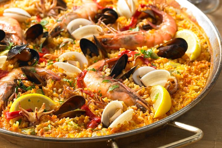 Paella Workshop with Bottomless Sangria in Central Madrid