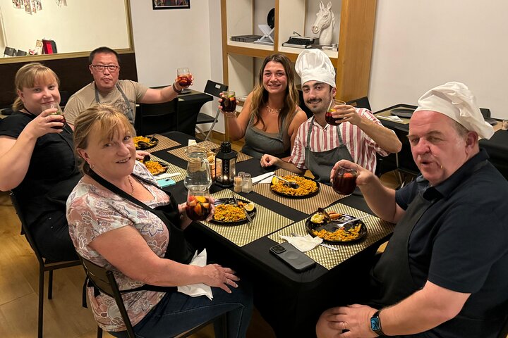 Paella Workshop with Bottomless Sangria in Central Madrid