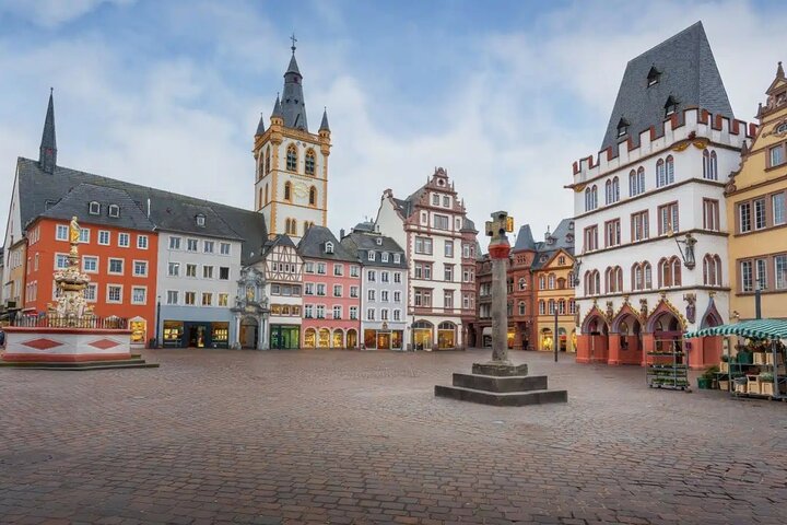 From Luxembourg: Trier, Moselle River, Waterfall and Castle Tour