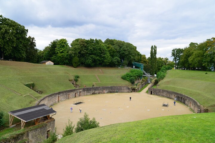 From Luxembourg: Trier, Moselle River, Waterfall and Castle Tour