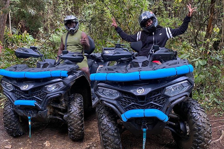 Medellin : Off-Road Adventure in ATV, Quad-Adrenalin-waterfall